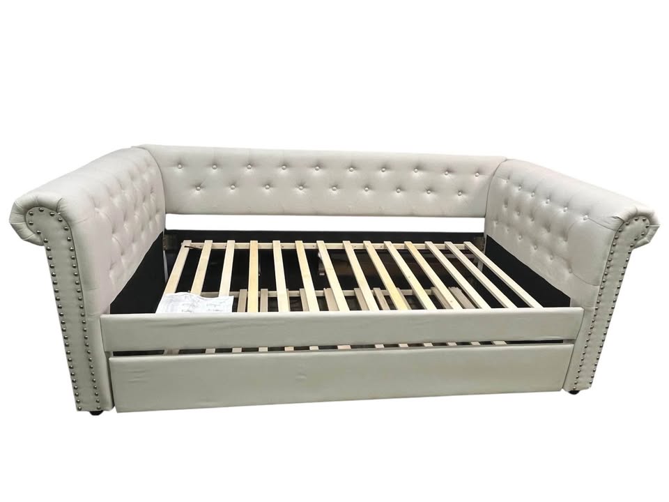 Oakmont Tufted Twin Daybed with Trundle - Image 3