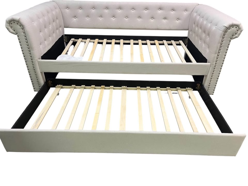 Oakmont Tufted Twin Daybed with Trundle - Image 4